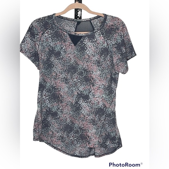 Cuddl Duds Mesh Upper Floral Top Sz Med - Picture 1 of 5